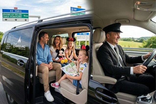 CDG to Disney Transfer | Fixed Price Disneyland Transfer